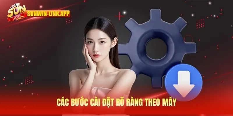 Các bước cài đặt rõ ràng theo máy